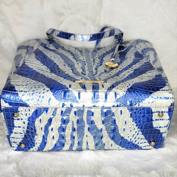 💥  Brahmin 2 PCS SET Shoulder Bag Purse Ombre Melbourne + XL Clutch NWT - Picture 16 of 16